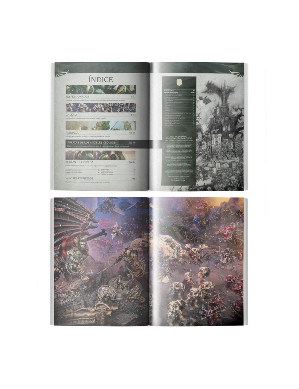 Codex Ngeles Oscuros Suplemento Dark Angels Warhammer